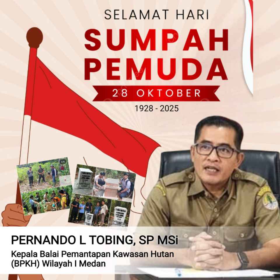 Kepala Balai Pemantapan Kawasan Hutan (BPKH) Wilayah I Medan adalah Bapak Pernando L. Tobing, S.P., M.Si.