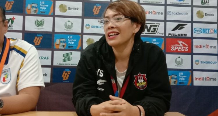 Sekretaris PSSI Sumut, Yosephine Sembiring,