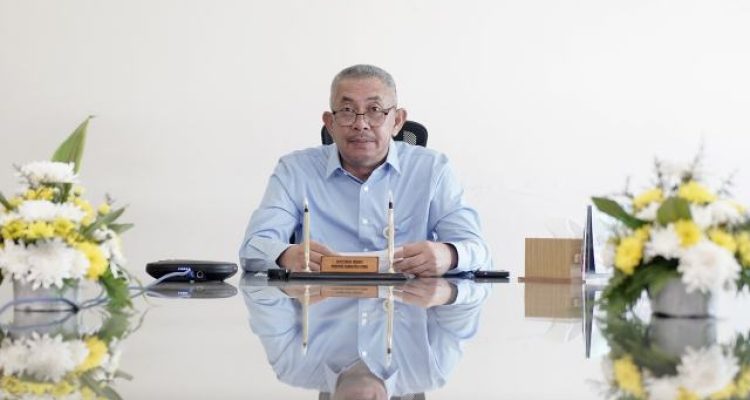 Pj Sekretaris Daerah Provinsi Sumatera Utara (Sumut) Sulaiman Harahap membuka Webinar Sesi XI "Akuntabilitas Pengadaan Barang/Jasa, Tanggung Jawab Kontrak hingga Tindak Lanjut Hasil Pemeriksaan" secara virtual melalui aplikasi Zoom meeting dari ruang Rapat Sekda Kantor Gubernur Sumut Jalan Diponegoro Kota Medan, Selasa (7/7/2026). Foto/Diskominfo Sumut 