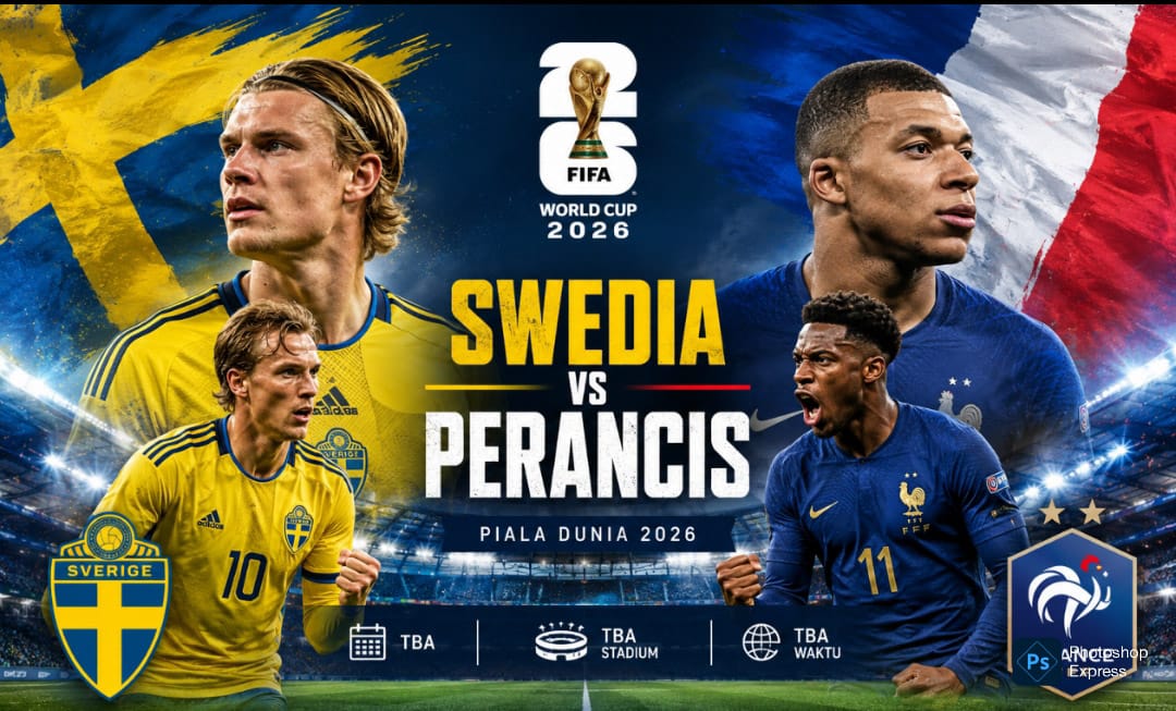 Laga Perancis versus Swedia akan berlangsung dinihari nanti. (Kitamedan.com)