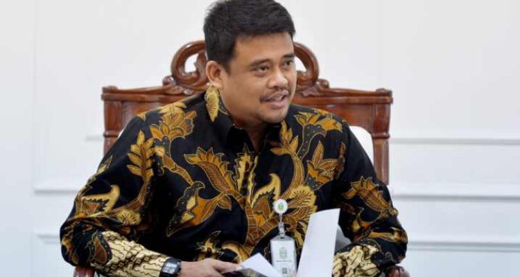 Gubernur Sumatera Utara (Gubsu), Bobby Nasution.