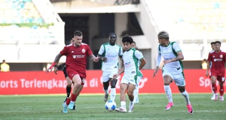 Laga PSMS Medan melawan Persija di Presiden Elite 2026 setelah mengalahkan PSMS Medan dengan skor 4-1 di Stadion Gelora Bung Tomo, Sabtu (1/8/2026) sore WIB.